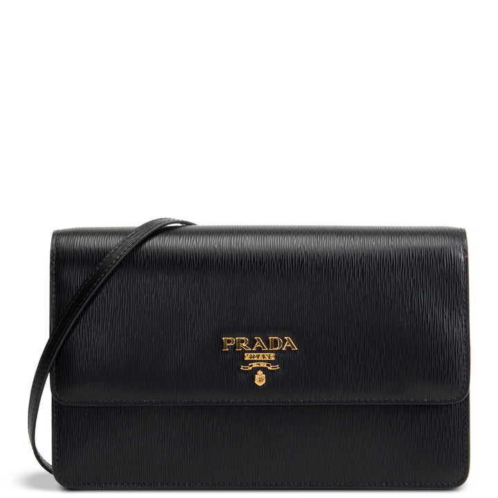 PRADA Saffiano Wallet on Strap