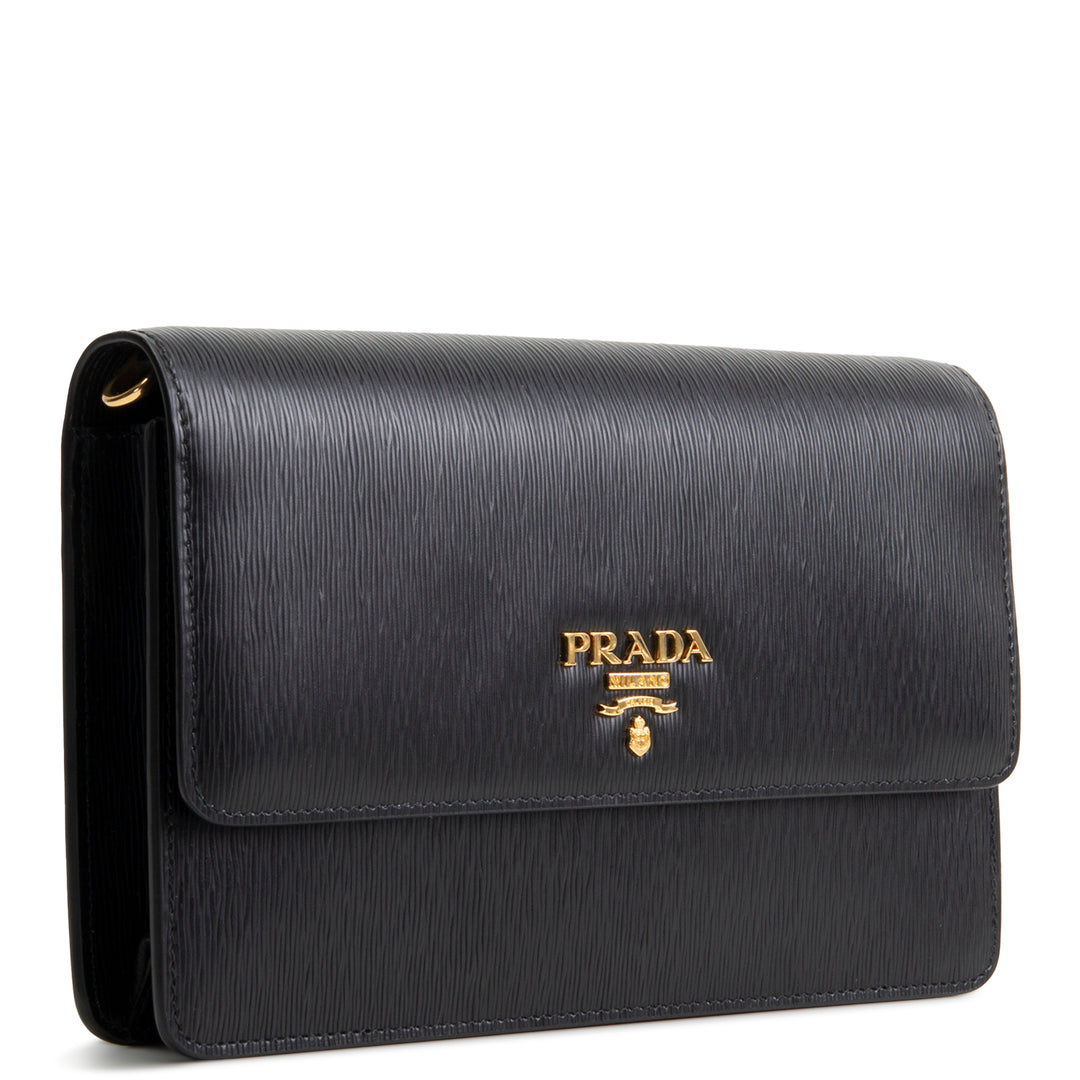 PRADA Saffiano Wallet on Strap