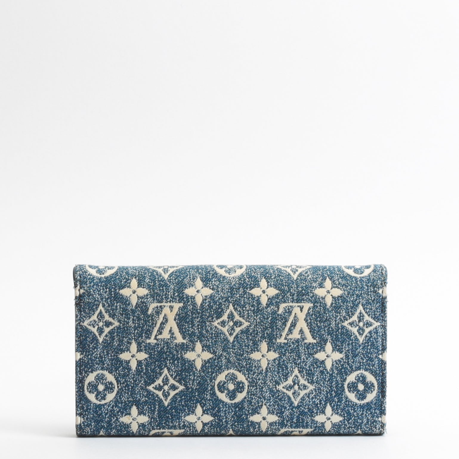 Louis Vuitton Denim Epi Leather Sarah Wallet - ShopStyle