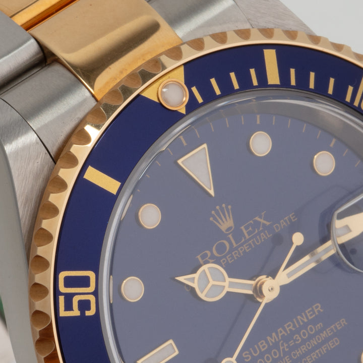 ROLEX Two Tone Submariner 16613