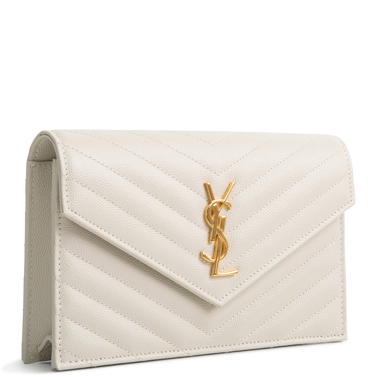 SAINT LAURENT Cassandre Envelope Chain Wallet