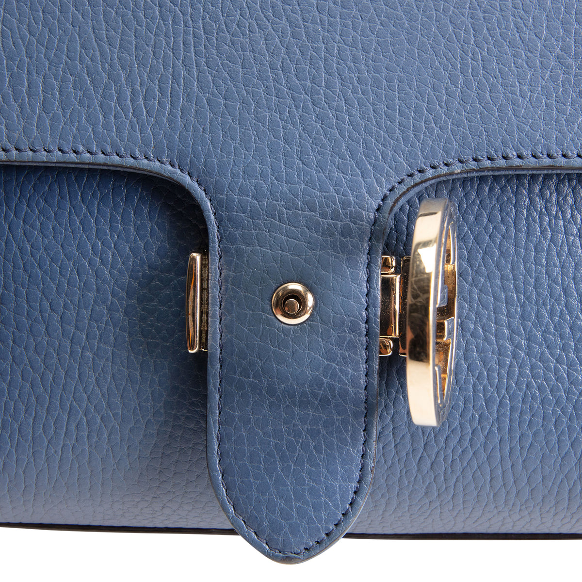 GUCCI Interlocking GG Top Handle - Blue