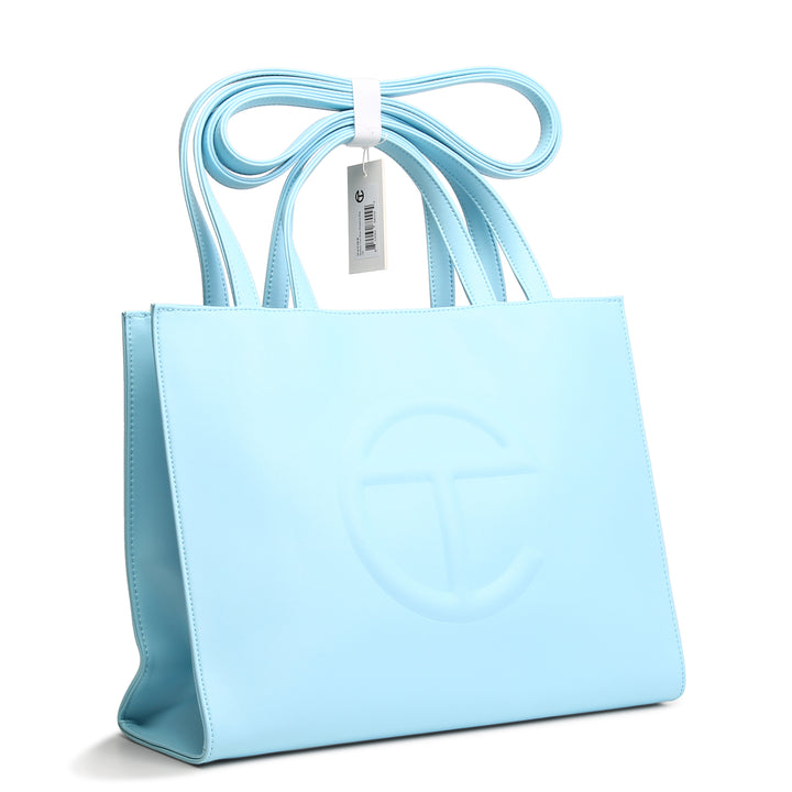 TELFAR Medium Shopping Tote - Pool Blue