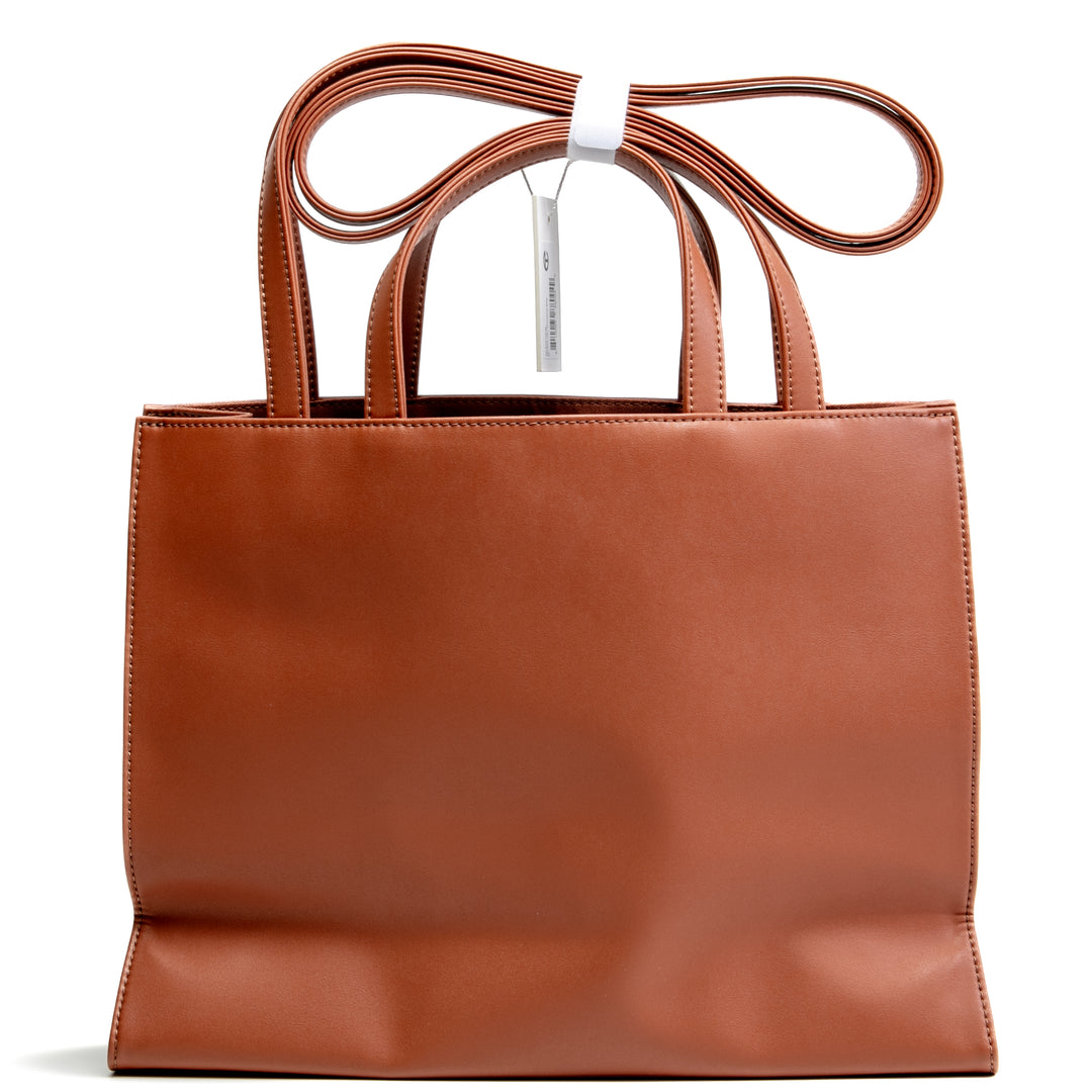 TELFAR Medium Shopping Bag - Tan