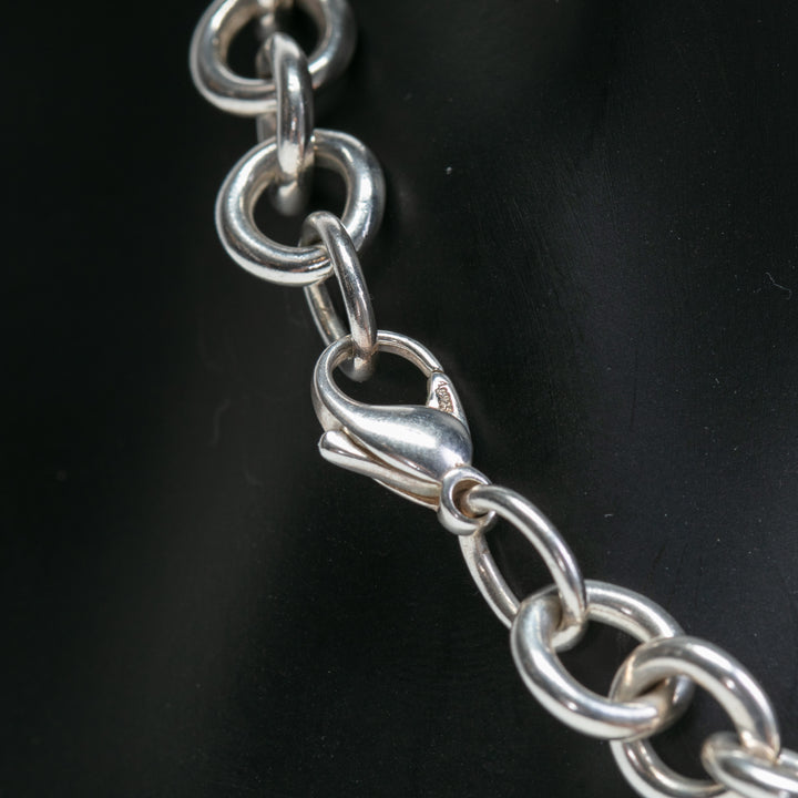 TIFFANY & CO. Heart Tag Chain Link Necklace