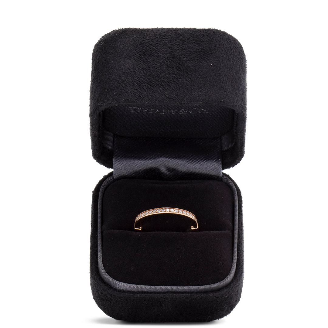 TIFFANY & CO. Diamond Lock Ring