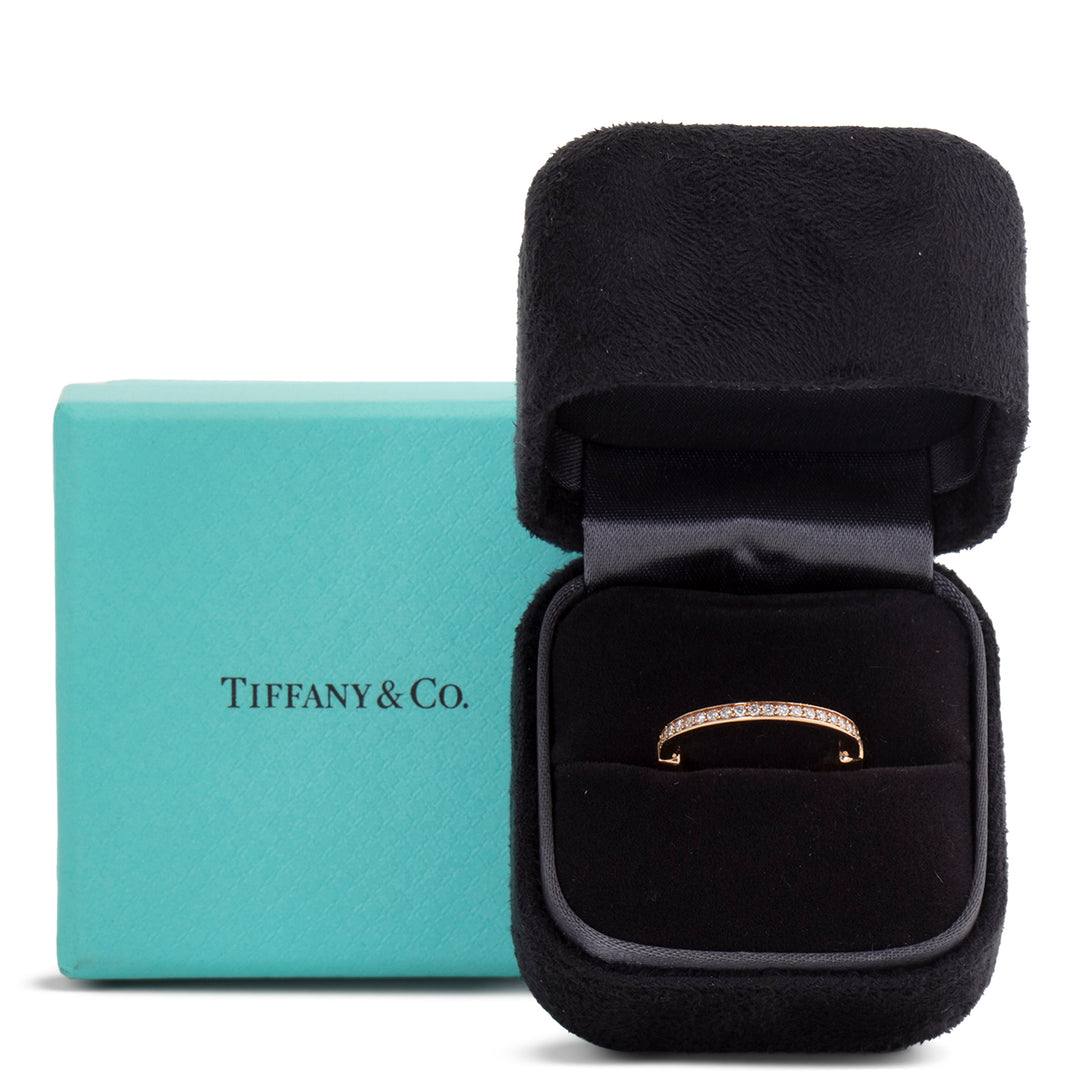 TIFFANY & CO. Diamond Lock Ring