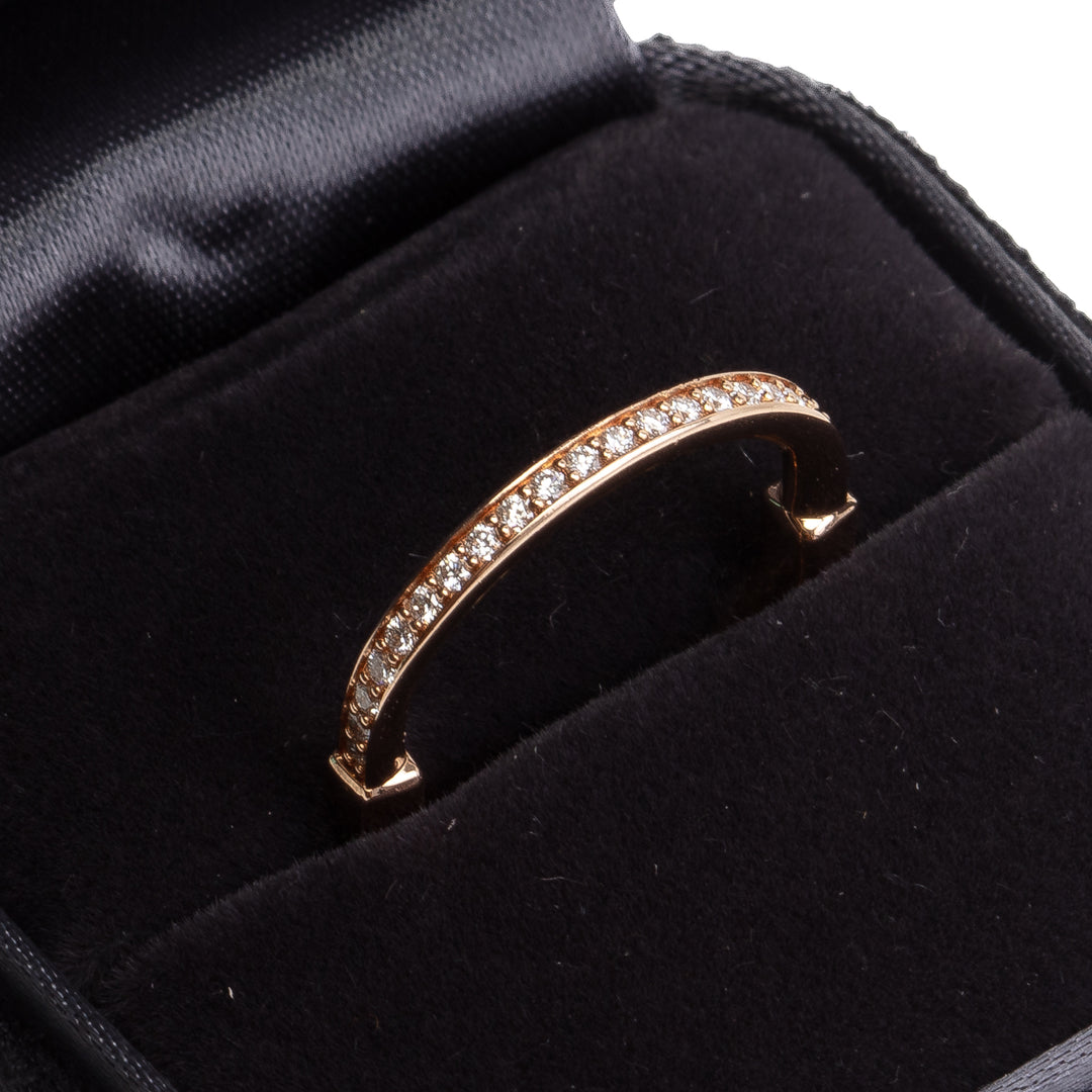 TIFFANY & CO. Diamond Lock Ring