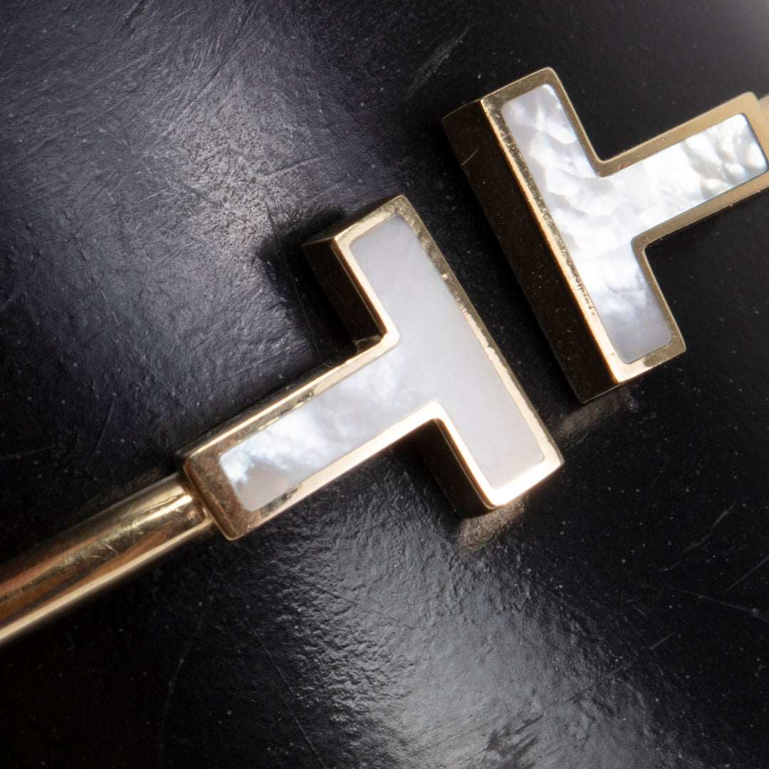 TIFFANY & CO. Mother Of Pearl Wire Bracelet