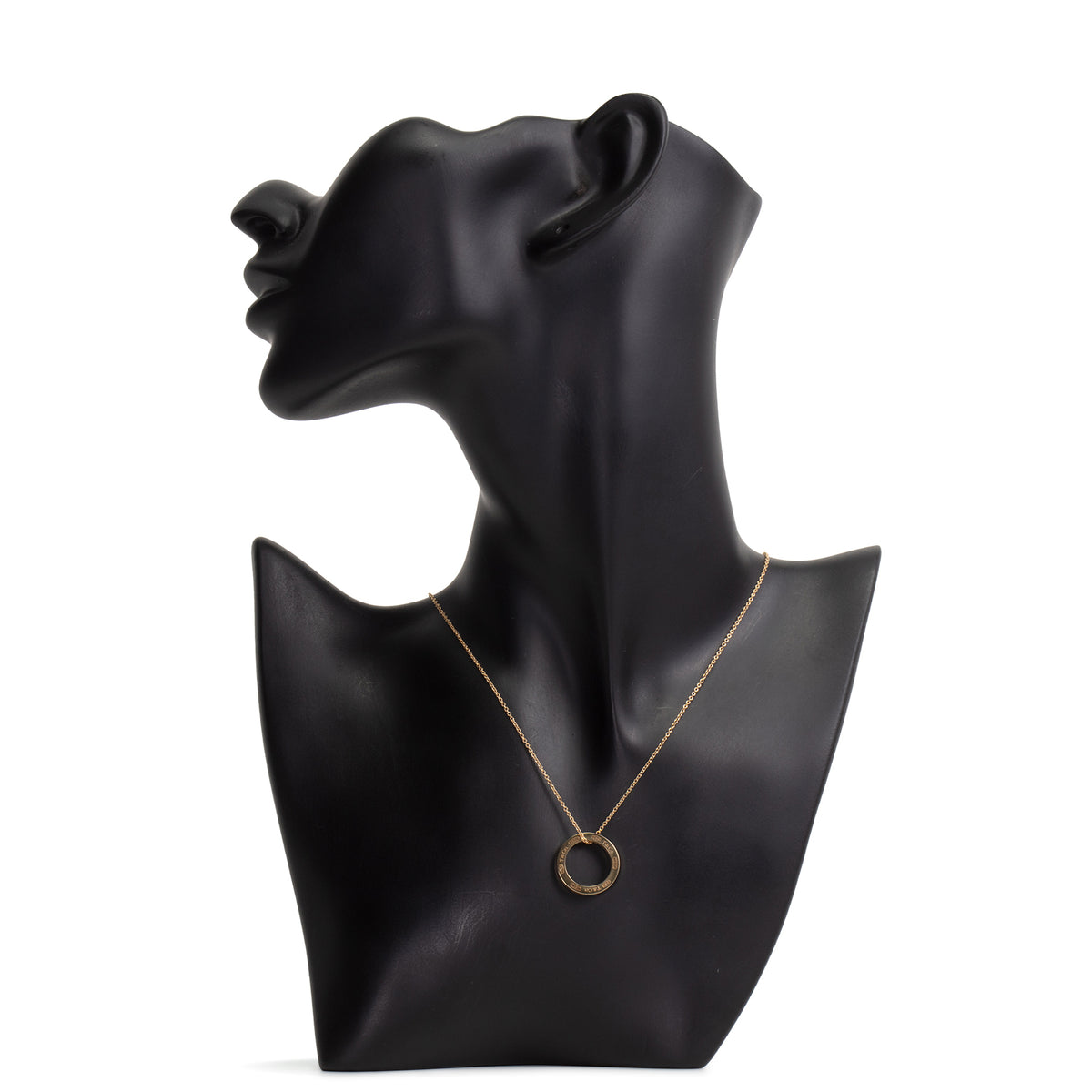 TIFFANY &amp; CO. Circle Pendant Necklace