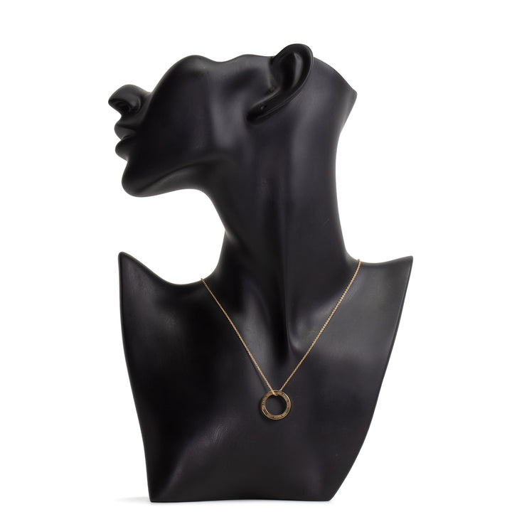 TIFFANY & CO. Open Circle Pendant Necklace