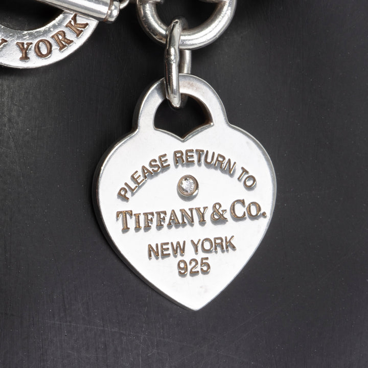TIFFANY & Co. Return To Tiffany Diamond Toggle Necklace