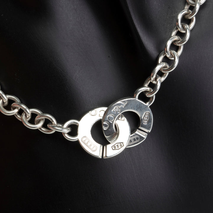 TIFFANY & Co. 1837 Interlocking Circle Link Necklace