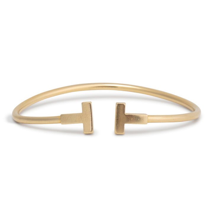 TIFFANY & CO. T Wire Bracelet - Small