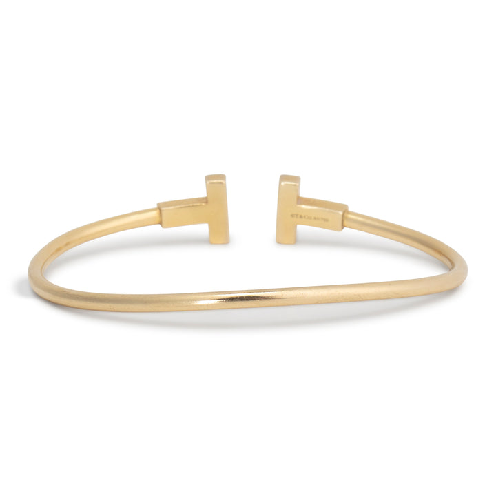 TIFFANY & CO. T Wire Bracelet - Small