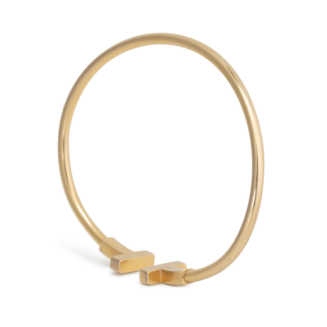 TIFFANY & CO. T Wire Bracelet - Small