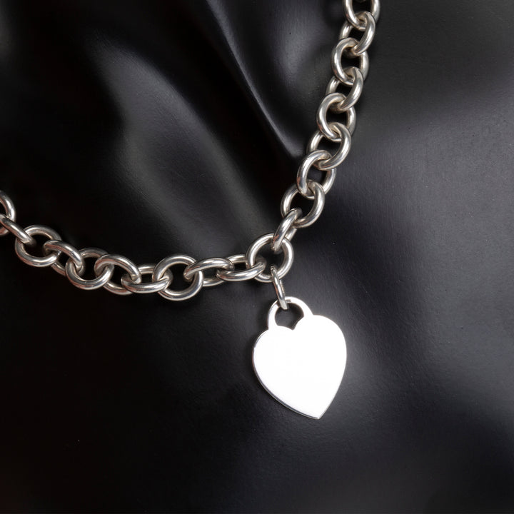 TIFFANY & CO. Heart Tag Necklace
