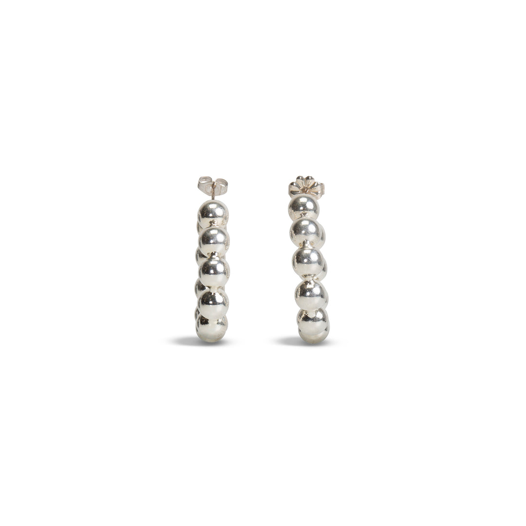 TIFFANY & CO. Bead Hoop Earrings