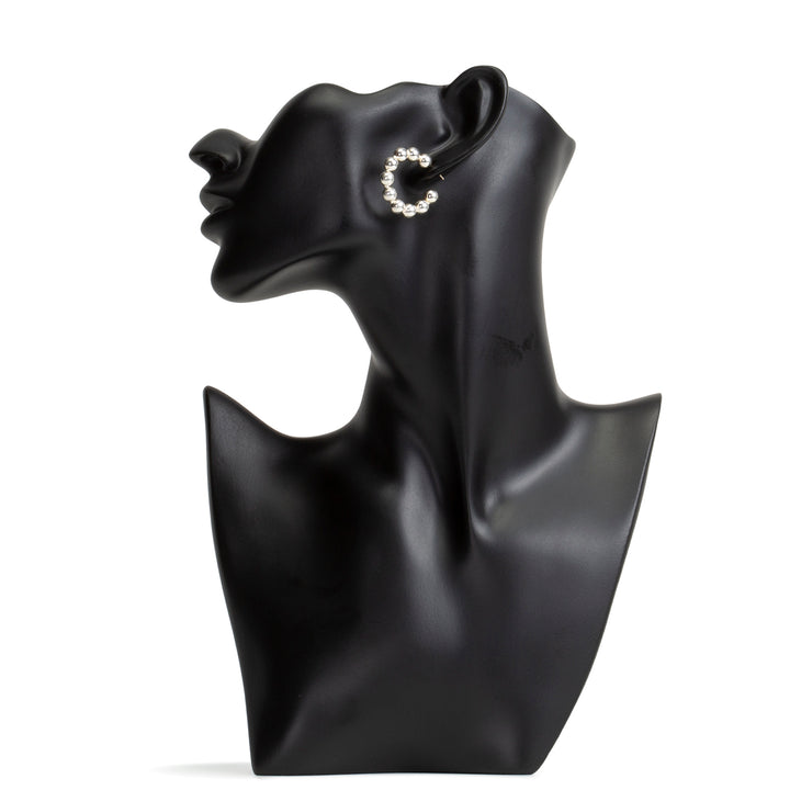 TIFFANY & CO. Bead Hoop Earrings