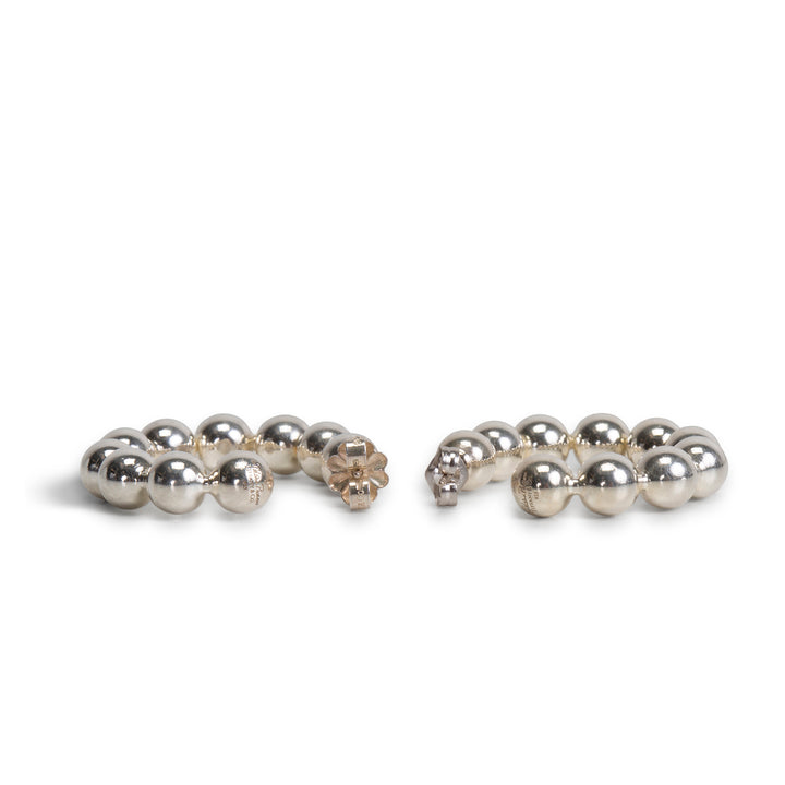 TIFFANY & CO. Bead Hoop Earrings