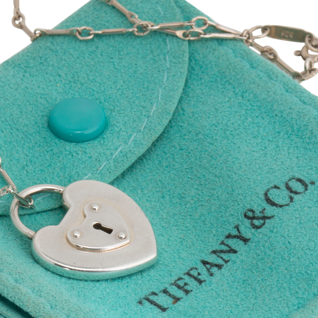 TIFFANY & CO. Heart Lock Necklace