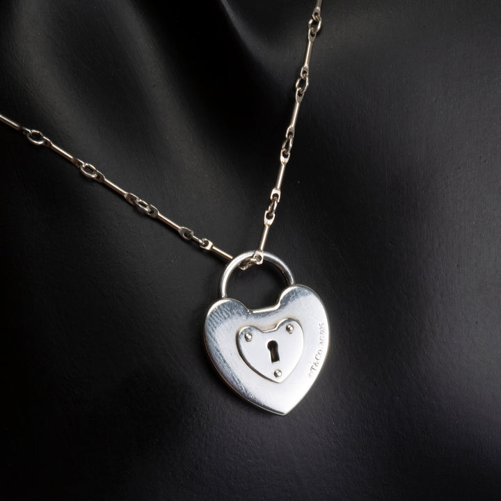 TIFFANY & CO. Heart Lock Necklace
