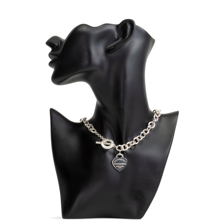 TIFFANY & CO. Heart Toggle Necklace