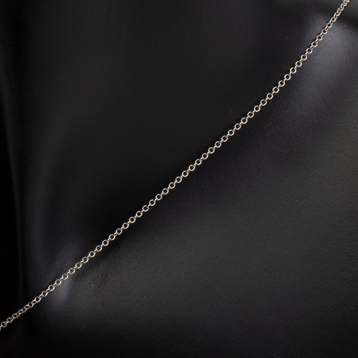 TIFFANY & CO. Mini Double Heart Tag Necklace