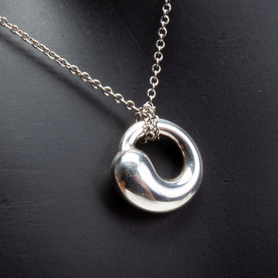 TIFFANY & CO. Eternal Circle Pendant Necklace - FINAL SALE