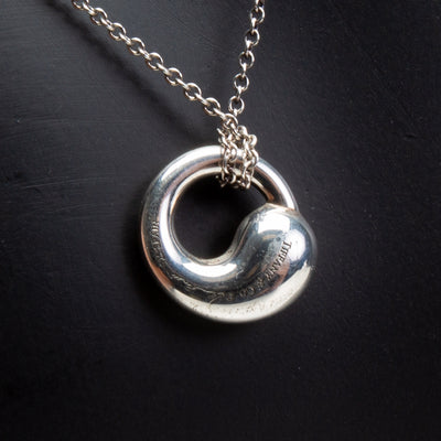 TIFFANY & CO. Eternal Circle Pendant Necklace - FINAL SALE