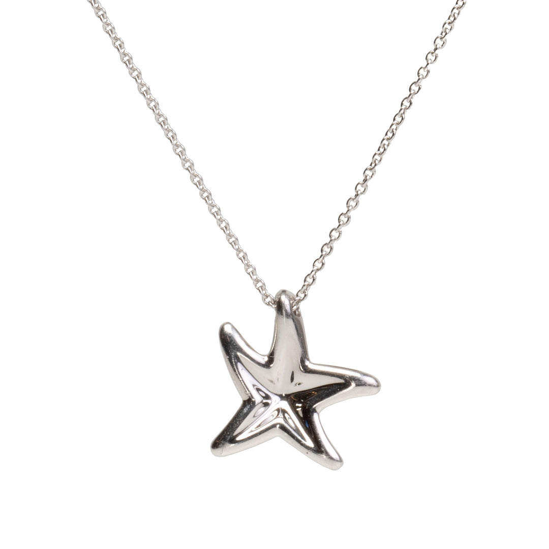 TIFFANY & CO. Diamond Starfish Pendant Necklace - FINAL SALE