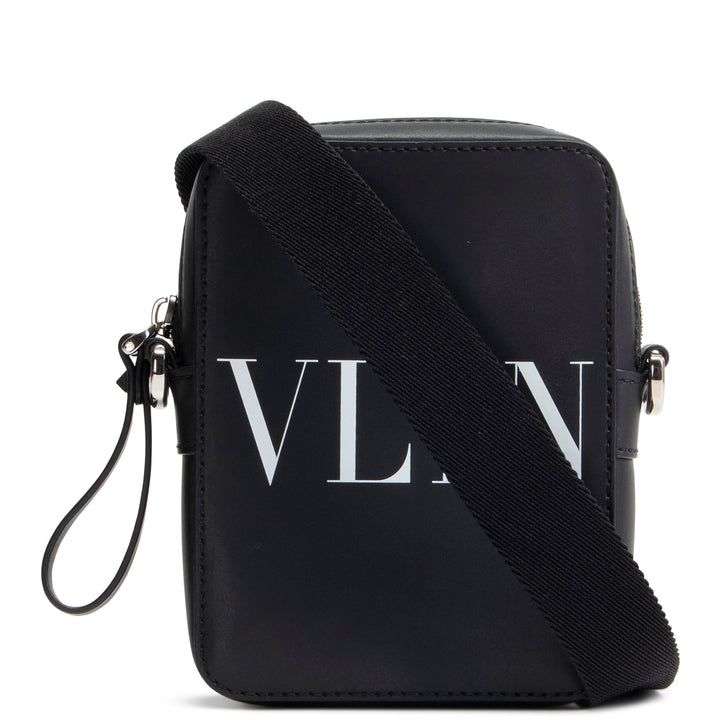 VALENTINO Small Leather Crossbody- Black OUTLET FINAL SALE