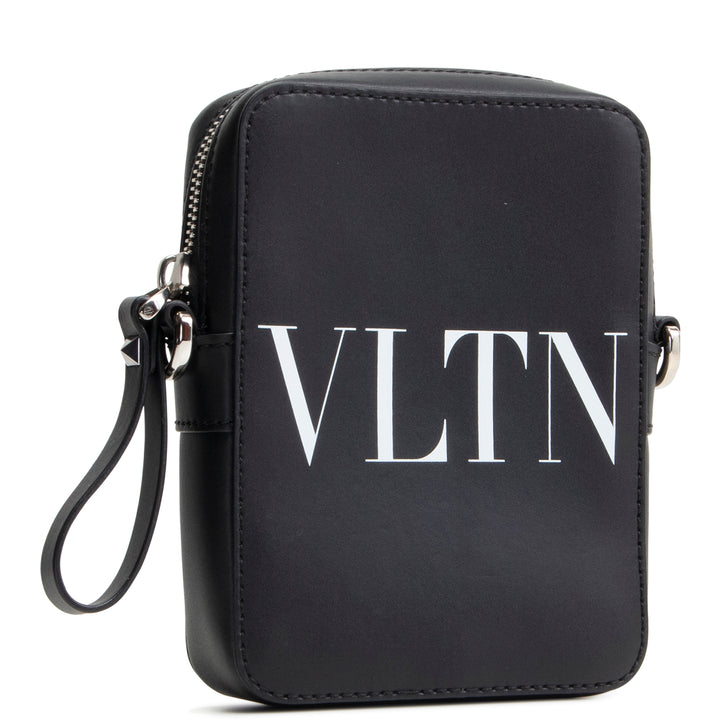 VALENTINO Small Leather Crossbody- Black OUTLET FINAL SALE