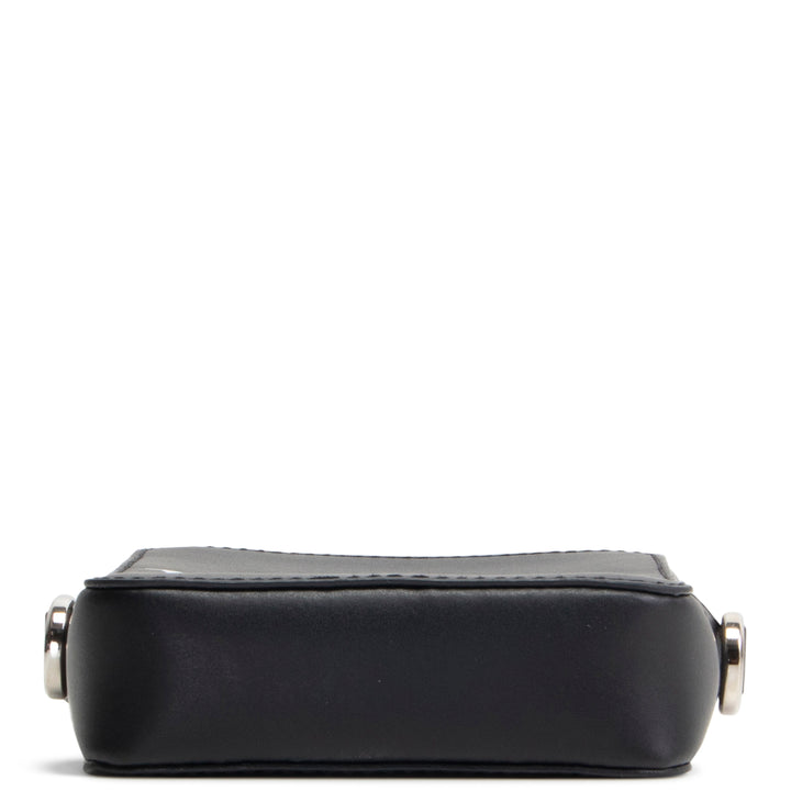 VALENTINO Small Leather Crossbody- Black OUTLET FINAL SALE