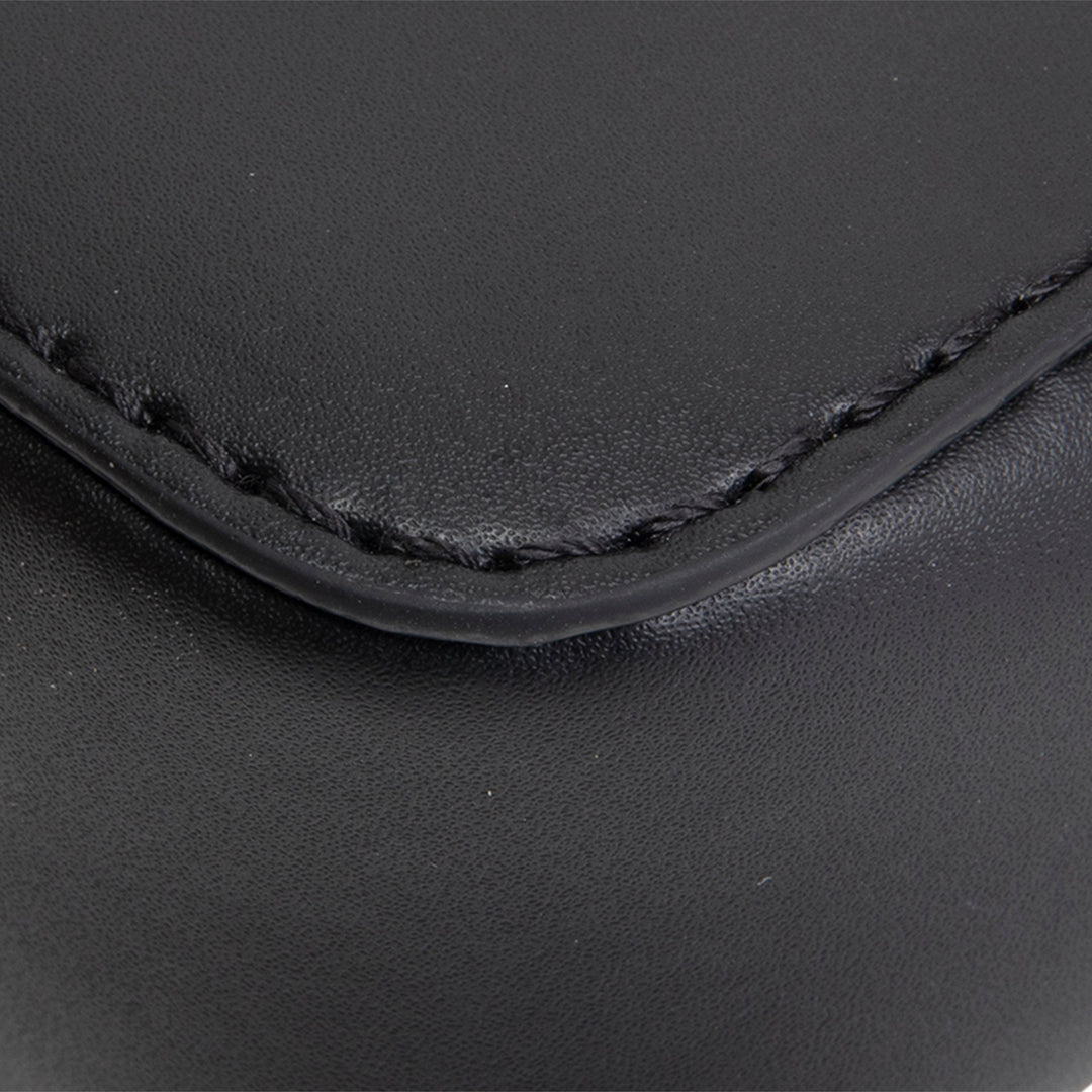 VALENTINO Small Leather Crossbody- Black OUTLET FINAL SALE