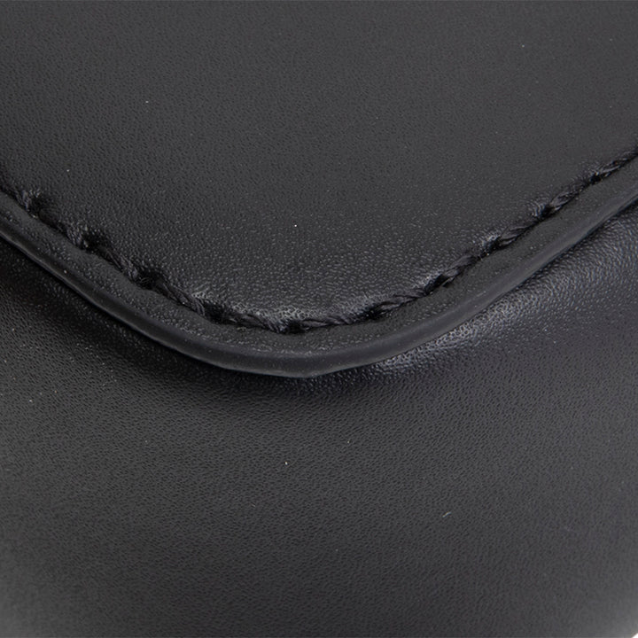 VALENTINO Small Leather Crossbody- Black OUTLET FINAL SALE