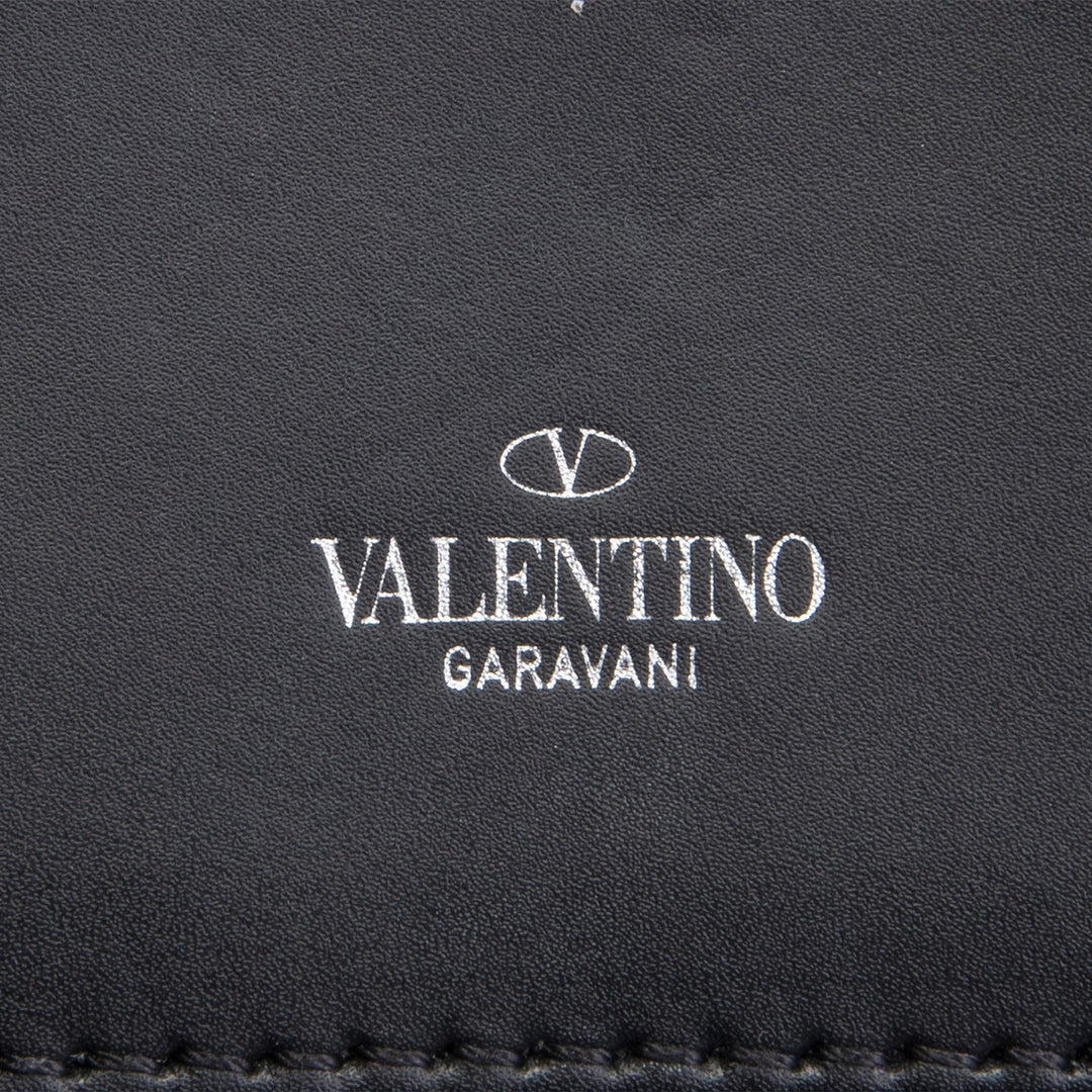 VALENTINO Small Leather Crossbody- Black OUTLET FINAL SALE