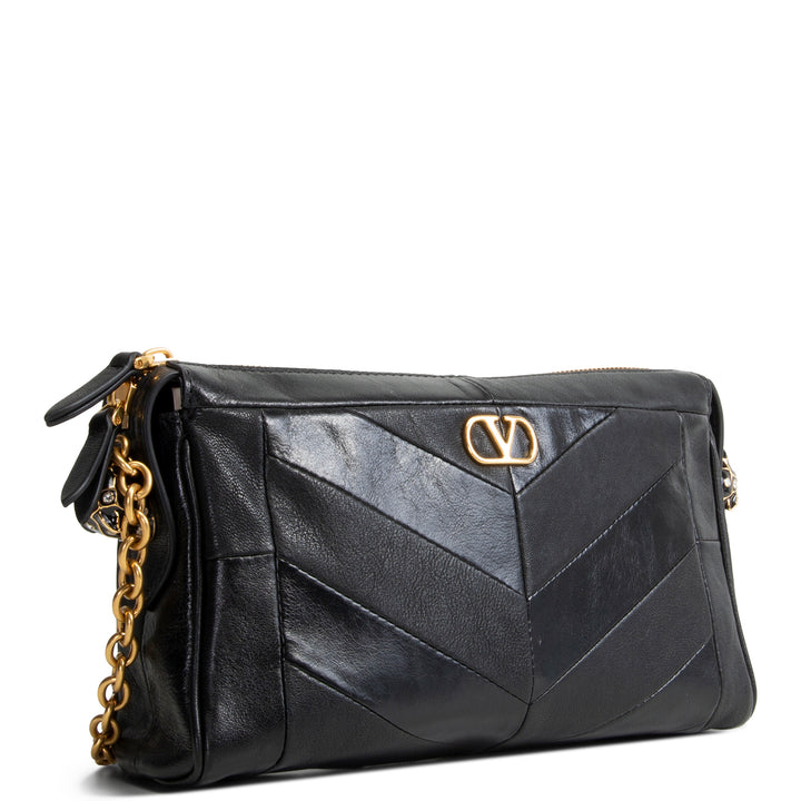 VALENTINO Panthea V Logo Signature Shoulder Bag