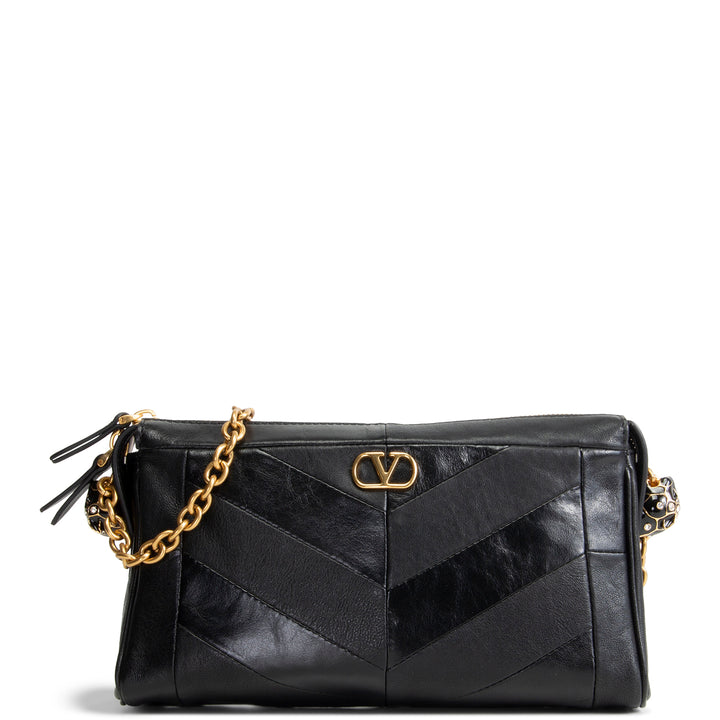 VALENTINO Panthea V Logo Signature Shoulder Bag
