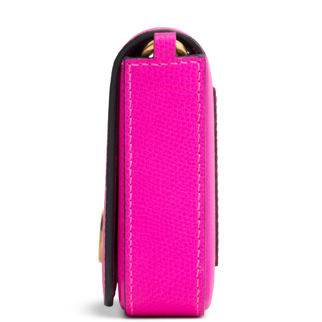 VALENTINO Flap Wallet on Chain - Pink