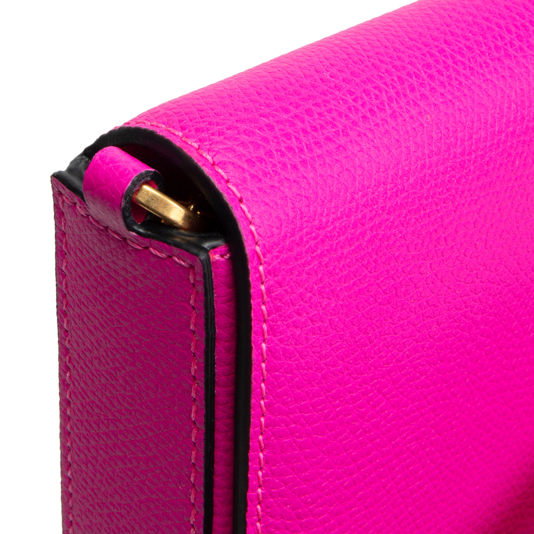 VALENTINO Flap Wallet on Chain - Pink