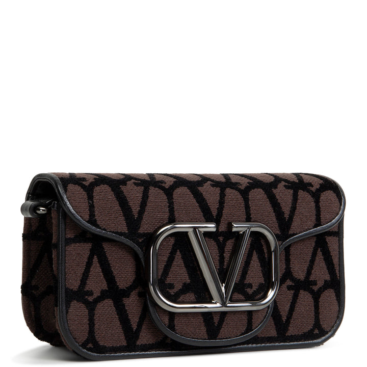 VALENTINO Iconographe Loco Shoulder Bag - Gray