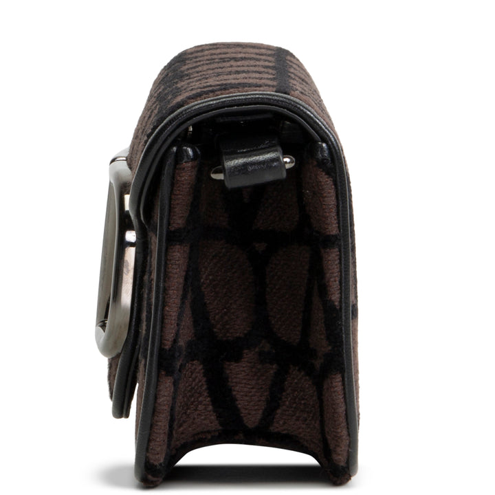 VALENTINO Iconographe Loco Shoulder Bag - Gray