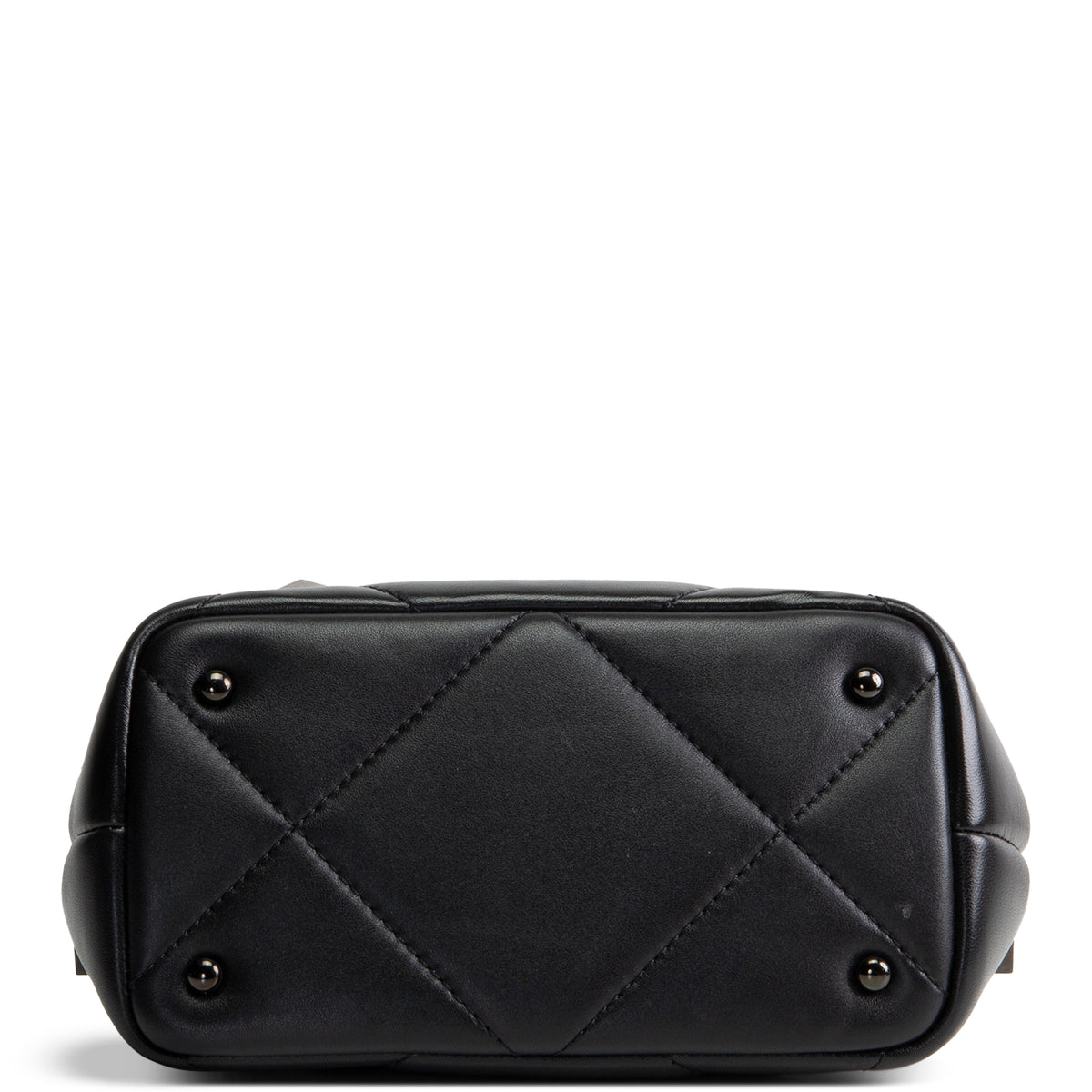 VALENTINO Roman Stud Top Handle - Black