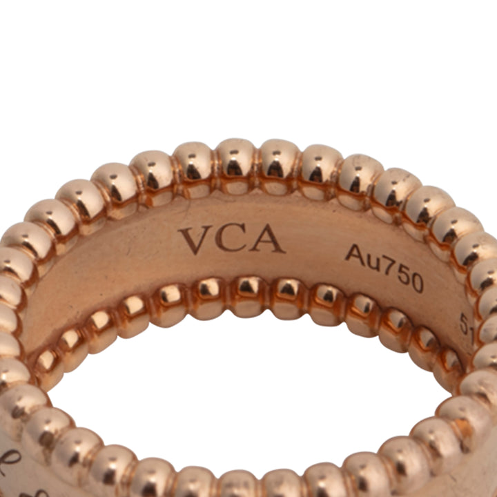 VAN CLEEF & ARPELS Perlée Signature Ring