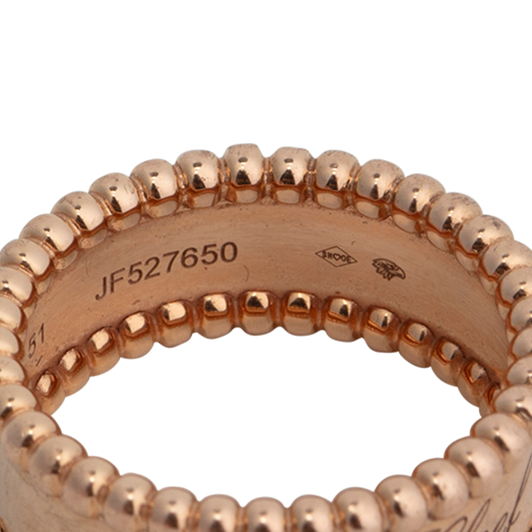 VAN CLEEF & ARPELS Perlée Signature Ring