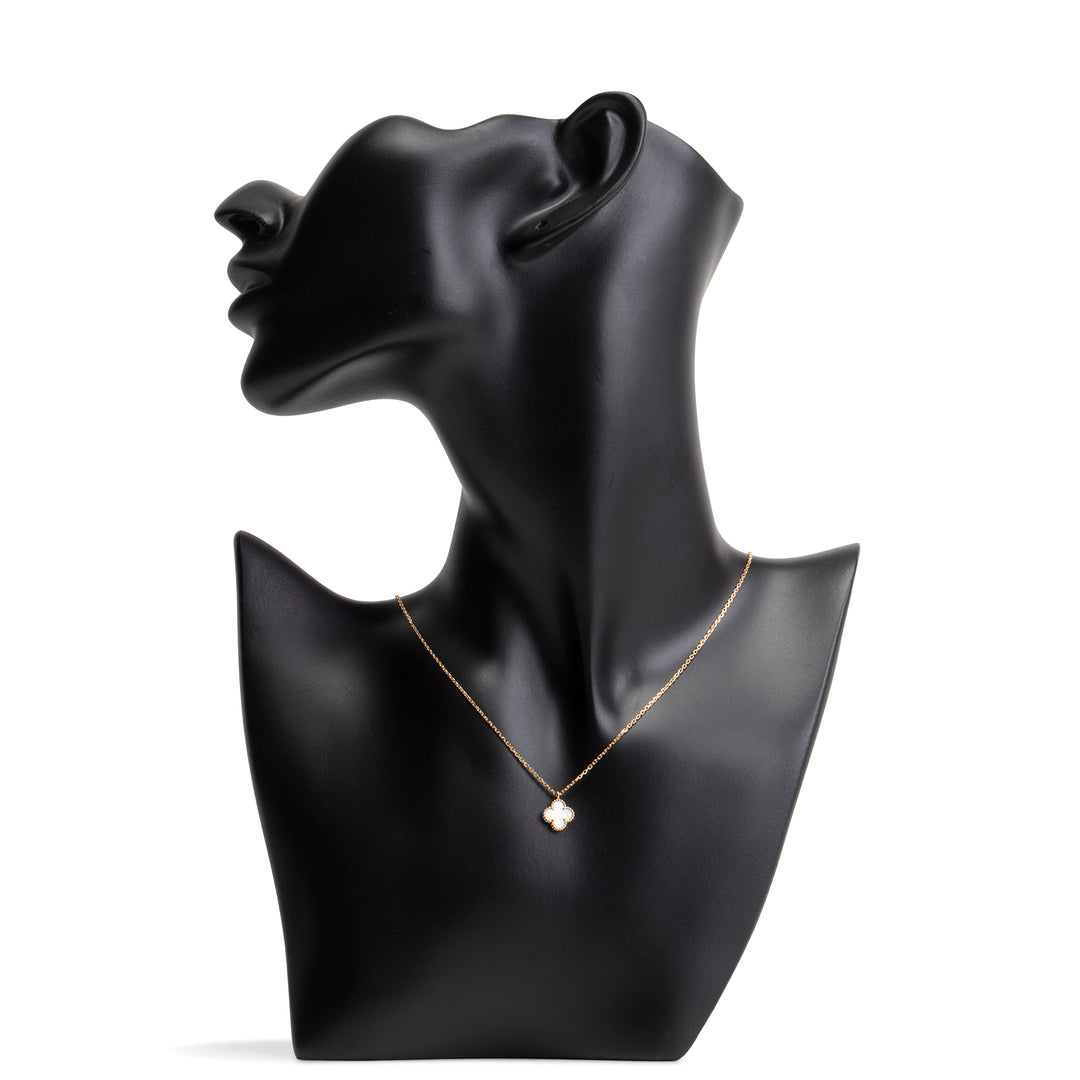 VAN CLEEF & ARPELS Mother of Pearl Sweet Alhambra Necklace