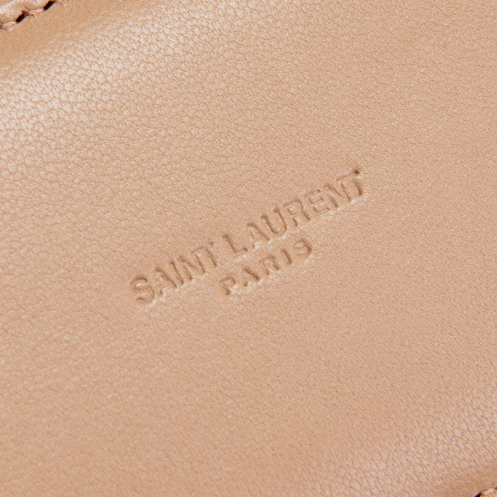 SAINT LAURENT Mini Gaby Vanity - Beige