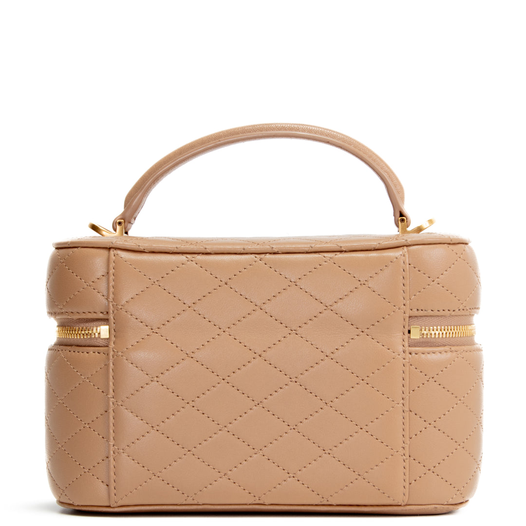SAINT LAURENT Mini Gaby Vanity - Beige