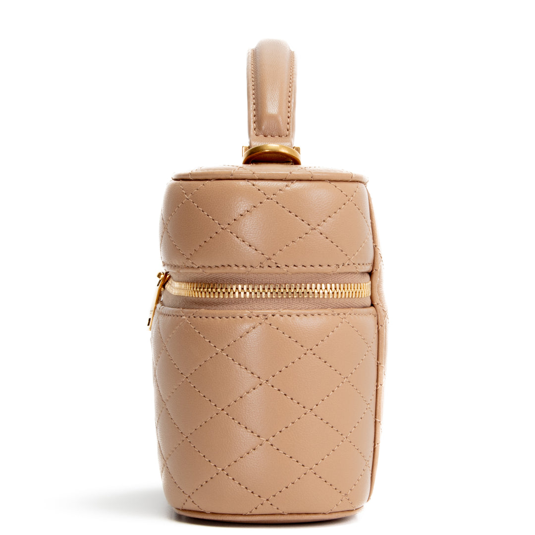 SAINT LAURENT Mini Gaby Vanity - Beige